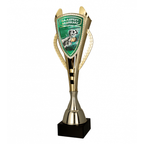 Puchar plastikowy złoty - NAJLEPSZY BRAMKARZ 44cm