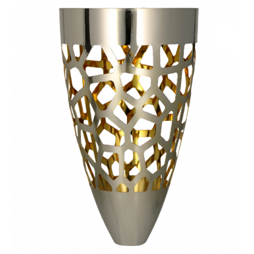 Kielich metalowy złoto-srebrny 315cm