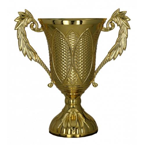 kielich plastikowy złoty (puchar) 22.5cm