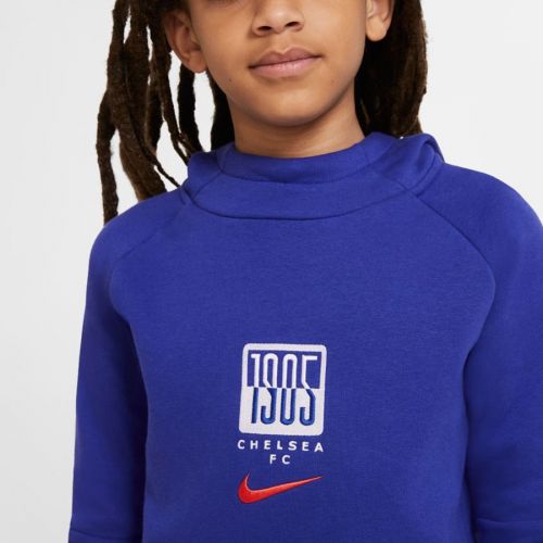 Bluza piłkarska Nike Chelsea FC Fleece  Hoodie CK9363 471