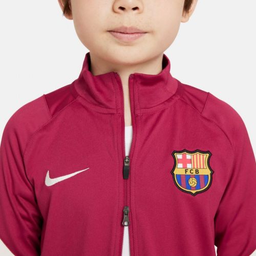 Dres Nike FC Barcelona Strike Big Kids' Soccer Tracksuit CW2173 621