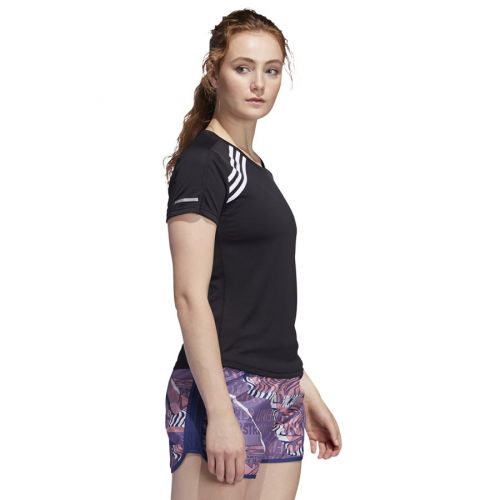 Koszulka biegowa adidas Run 3 Stripes Tee Women FK1602