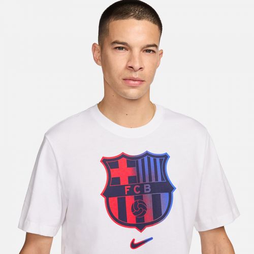 Koszulka Nike FC Barcelona Crest Tee FV8566-100