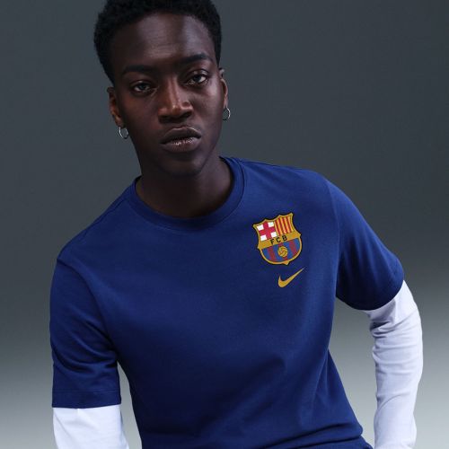 Koszulka Nike FC Barcelona Crest Tee HQ8396-455