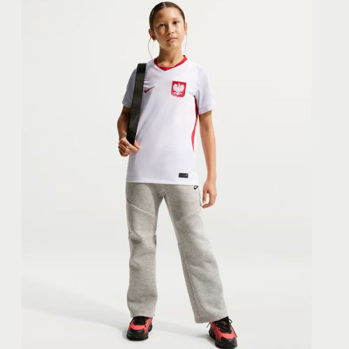 Koszulka Nike Polska Stadium Home Junior IO8593-100