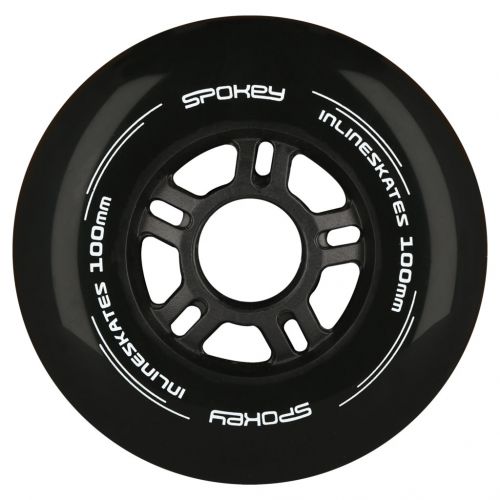 Spokey PU 100 MM - Kółka do łyżworolek; r.100 mm