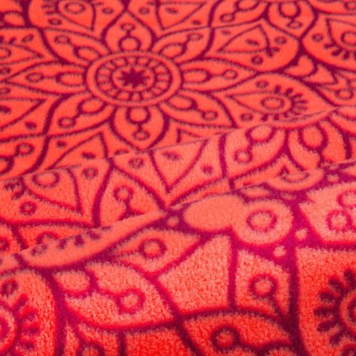 Spokey PICNIC FLAMINGO - koc piknikowy; fleece; 180x210cm