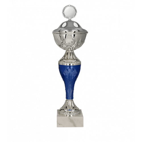 Puchar metalowy z przykrywką 35cm