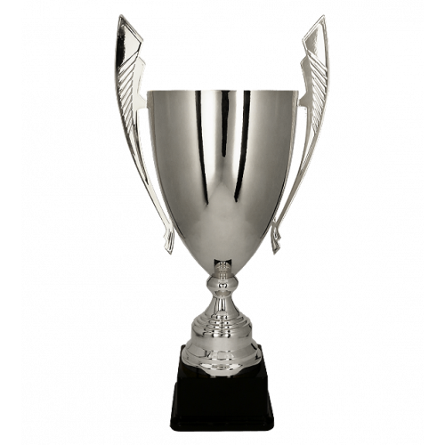 Puchar metalowy srebrny 46cm