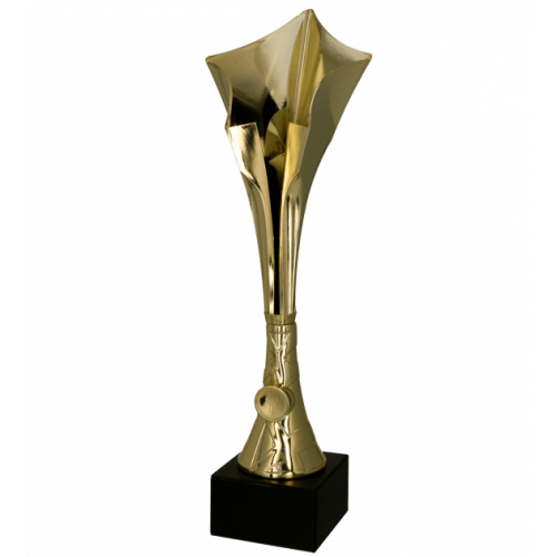 Puchar plastikowy złoty 42cm