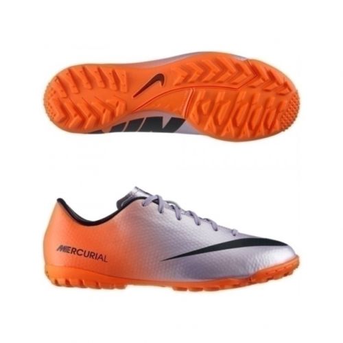 BUTY NIKE JR MERCUR VICTORY IV TF 555634-508 MTLC MACH PRPL/BLACK-TTL