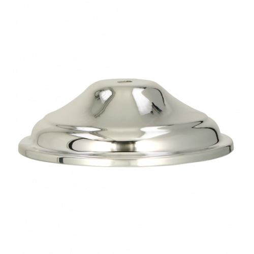 Dekiel metalowy srebrny 67cm