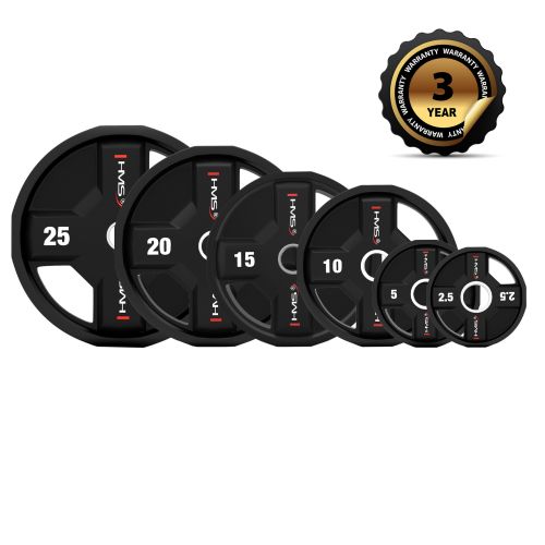 TPC25 TALERZ OLIMPIJSKI POLIURETANOWY CPU 25 KG HMS