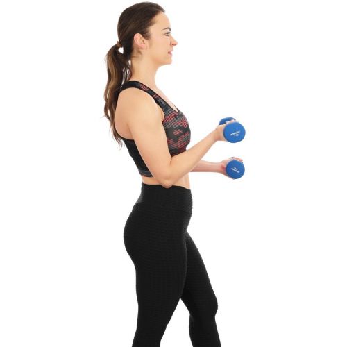 ZESTAW HANTLI NEOPRENOWYCH 2x2KG ENERO FIT