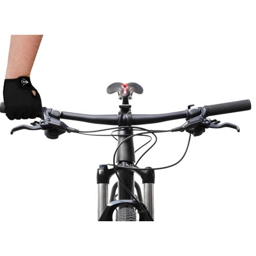 RĘKAWICZKI ROWEROWE SENIOR CZARNE DUNLOP R.L