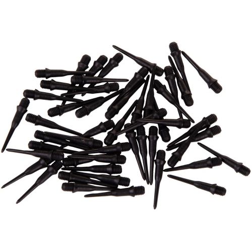 KOŃCÓWKA DART DO RZUTEK PLASTIKOWE - SPARE 50 SZT CZARNE ENERO