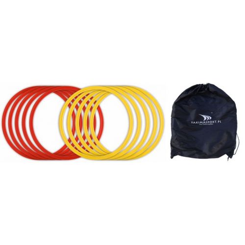 Koła koordynacyjne - zestaw 12 sztuk + torba
