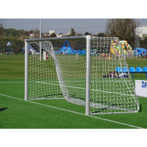 Bramka aluminiowa do piłki nożnej 5 x 2 m przenośna