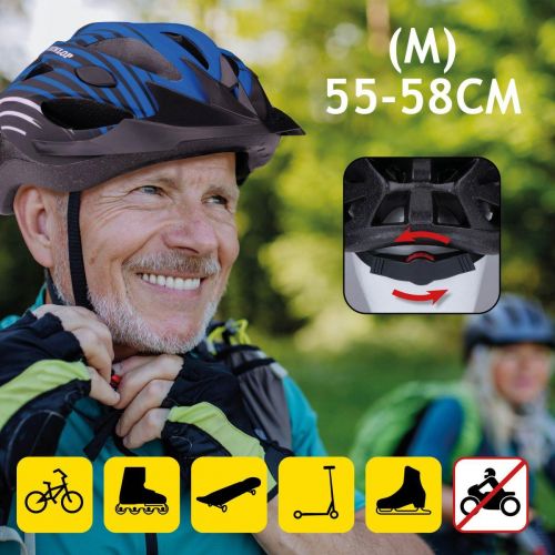KASK ROWEROWY REGULOWANY CZERWONY DUNLOP R.M