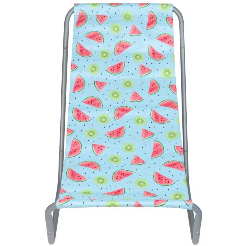 LEŻAK OGRODOWO PLAŻOWY SKŁADANY I TORBA FRUIT MELON