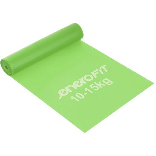 TAŚMA TRENINGOWA DO ĆWICZEŃ PILATES 2000x150x0,40MM 10-15KG ZIELONA