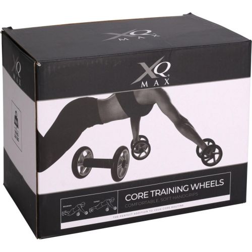 TRENAŻER KOŁA DO ĆWICZEŃ CORE TRENING  WHEELS CZARNE 2 SZT