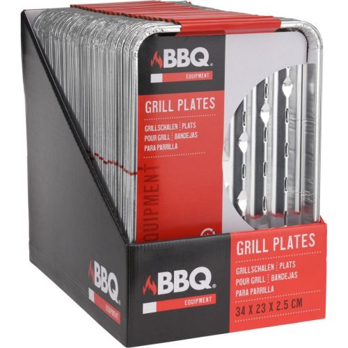 ALUMINIOWE TACKI NA GRILLA 34x23CM 4SZT