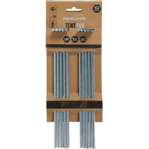 ŚLEDZIE DO NAMIOTU 23CM KPL 10SZT METAL REDCLIFFS