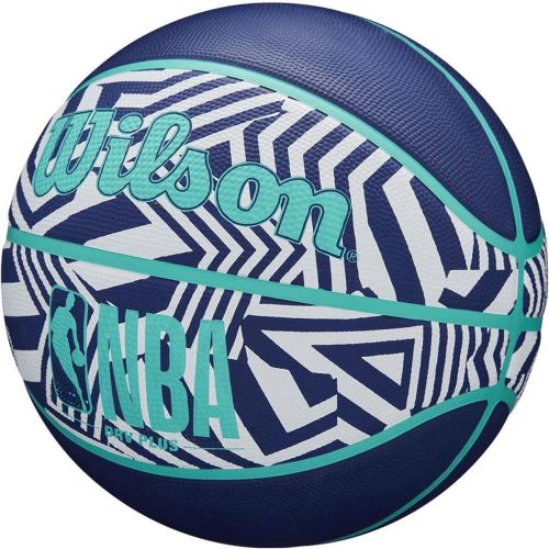 PIŁKA DO KOSZYKÓWKI WILSON NBA DRV PLUS DAZZLE CAMO BSKT INDIGO R.7