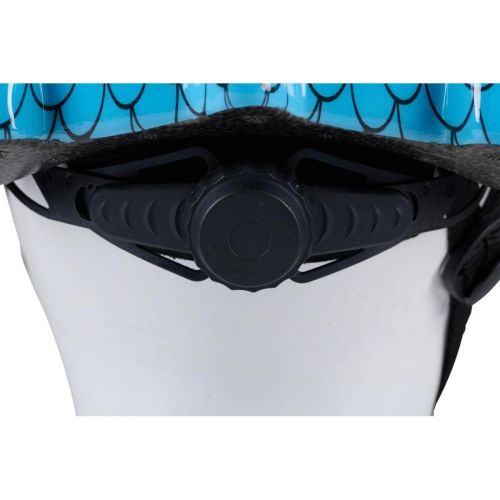 KASK ROWEROWY DZIECIĘCY REGULOWANY NO FEAR R. (48-52CM) SMOK NIEBIESKI