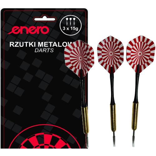 RZUTKI LOTKI METALOWE DART 18g KPL.3SZT ENERO