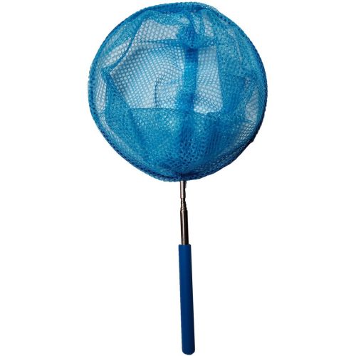 SIATKA NA MOTYLE OWADY SKŁADANA TELESKOPOWA 37-85CM NIEBIESKA