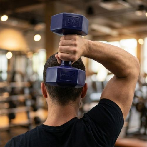 ZESTAW HANTLI KOMPOZYTOWYCH 2x6 KG ENERO FIT