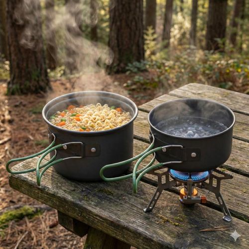 ZESTAW TURYSTYCZNY GARNKI 2SZT REDCLIFFS