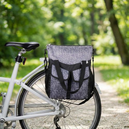 SAKWA TORBA ROWEROWA NA BAGAŻNIK 20L DUNLOP - SZARA