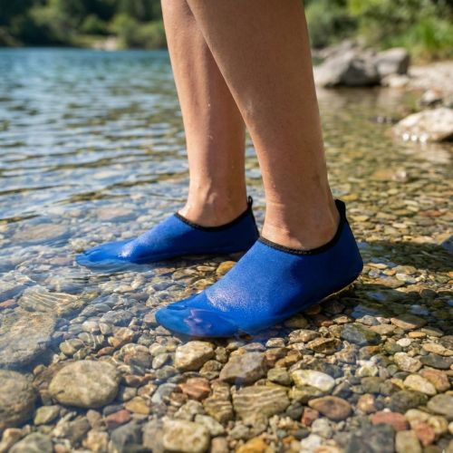 BUTY DO WODY NEOPRENOWE JUNIOR BLUE/BLACK R.29