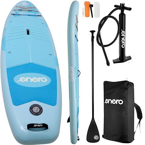 ZESTAW - DESKA SUP 150KG DMUCHANA ENERO 320x81x15CM