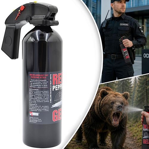 GAZ PIEPRZOWY GRAPHITE GEL 3MLN SHU 750ML HJF 11700-H-BLK SHARG