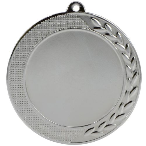 MEDAL SREBRNY 70 MM MIEJSCE NA EMBLEMAT 50 MM STALOWY TRYUMF