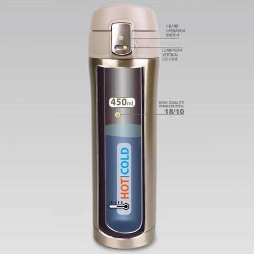 KUBEK TERMICZNY COLLECTION 450 ML MAESTRO ZŁOTY
