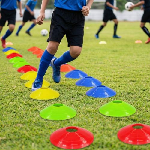PACHOŁEK TALERZYKI TRENINGOWE ZESTAW 50 SZT SMJ SPORT
