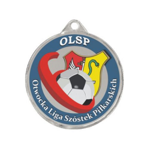 Medal metalowy z nadrukiem kolorowym LuxorJet