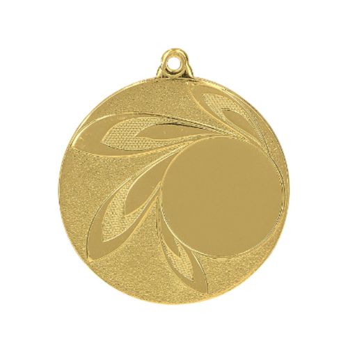 Medal złoty ogólny z miejscem na emblemat 25 mm - medal stalowy