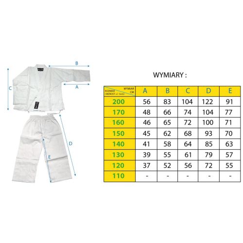 KIMONO ENERO PROFESSIONAL KARATE 170CM 8OZ