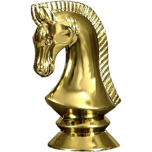 Figurka plastikowa szachy - głowa konia - F2260/G  F164/G