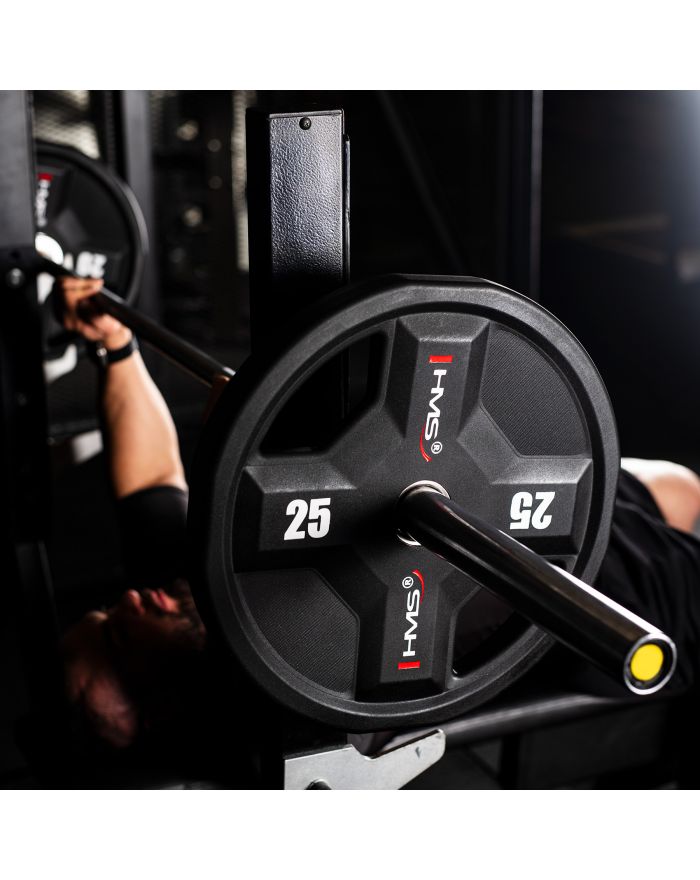 TPC25 TALERZ OLIMPIJSKI POLIURETANOWY CPU 25 KG HMS