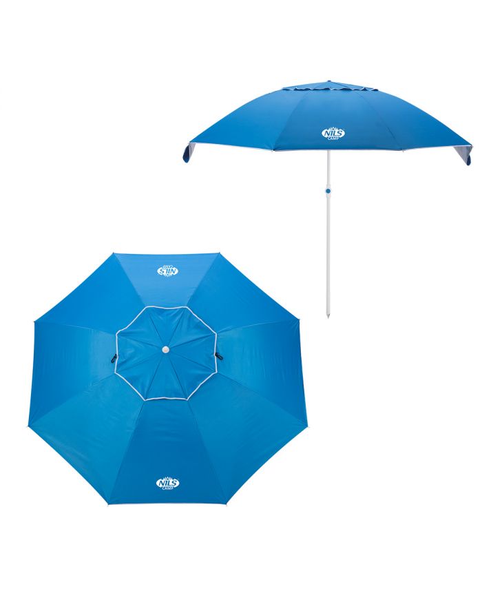 NC7822 PARASOL PLAŻOWY XL 220 CM NILS CAMP