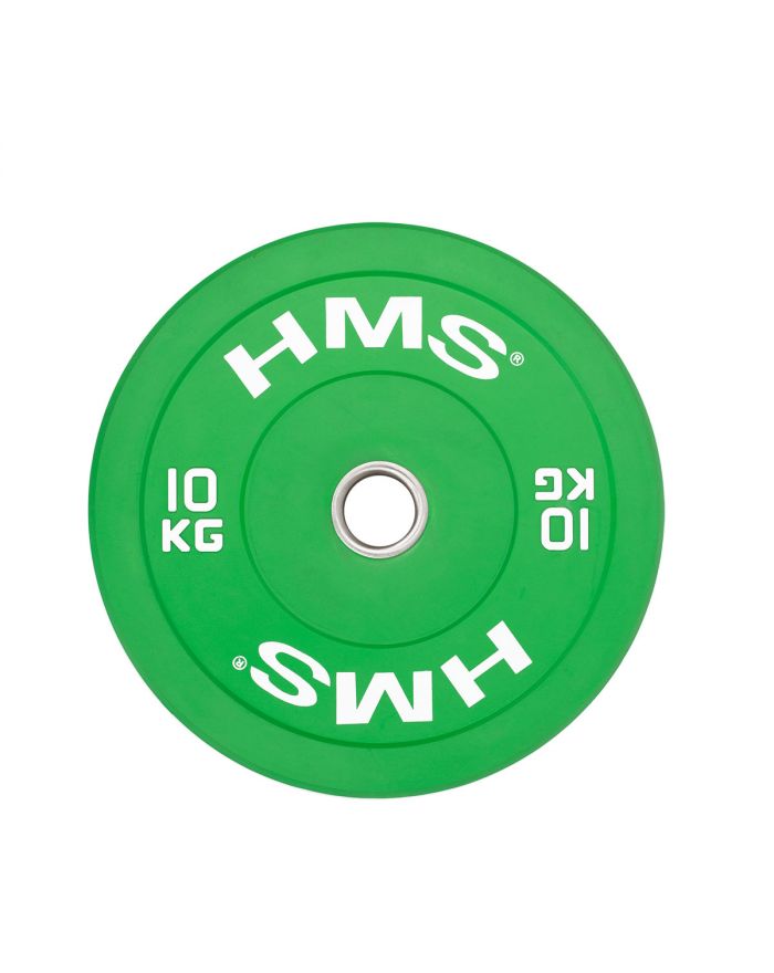 CBR10 GREEN TALERZ OLIMPIJSKI BUMPER 10 KG HMS