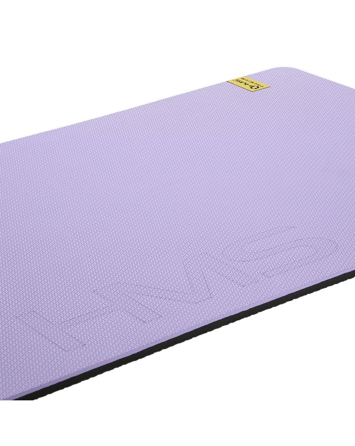 MFK07 VIOLET-BLACK MATA FITNESS KLUBOWA Z OTWORAMI 120*60CM EVA 15MM HMS PREMIUM