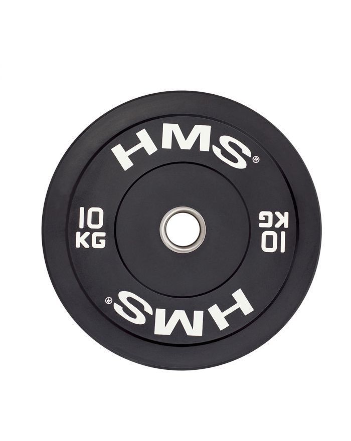 BBR10 BLACK TALERZ OLIMPIJSKI BUMPER 10 KG HMS